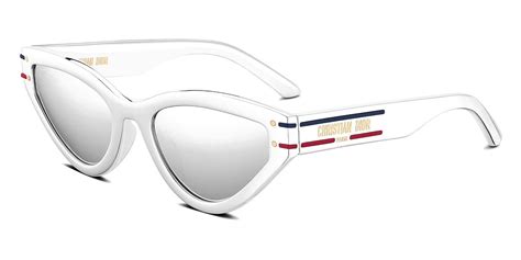 DiorSignature B2U Silver Butterfly Sunglasses with Chrome 